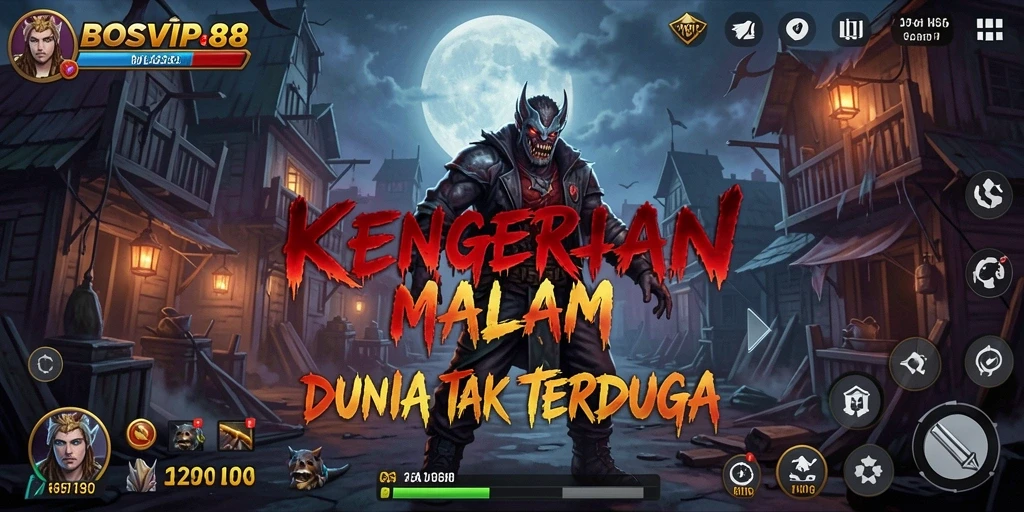 Tampilan seram gameplay dari BOSVIP88 yang menggetarkan jiwa.