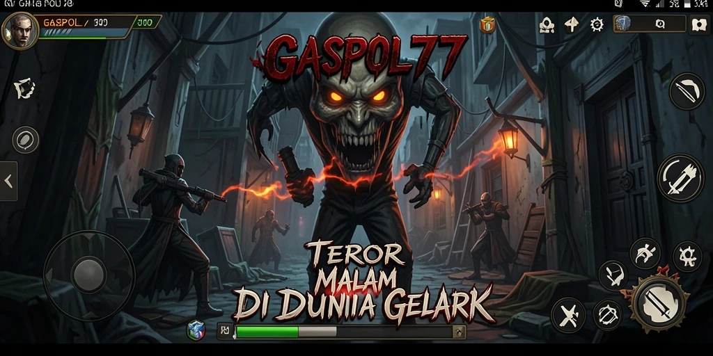 Screenshot gameplay GASPOL77 yang menampilkan suasana menegangkan.