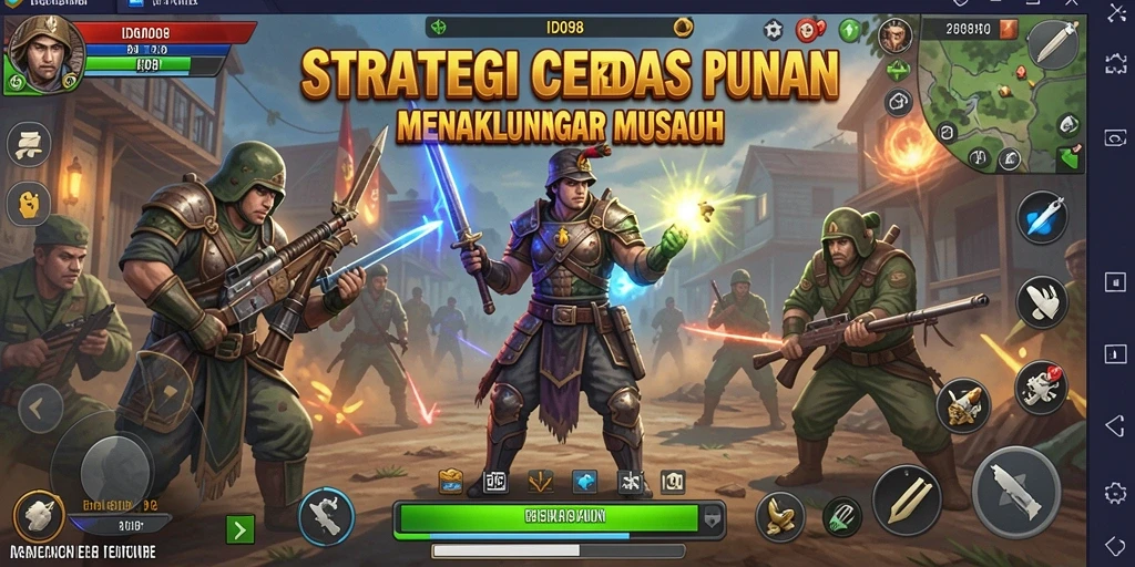 Screenshot gameplay <strong>ID098</strong> yang menunjukkan aksi strategis yang mendebarkan.
