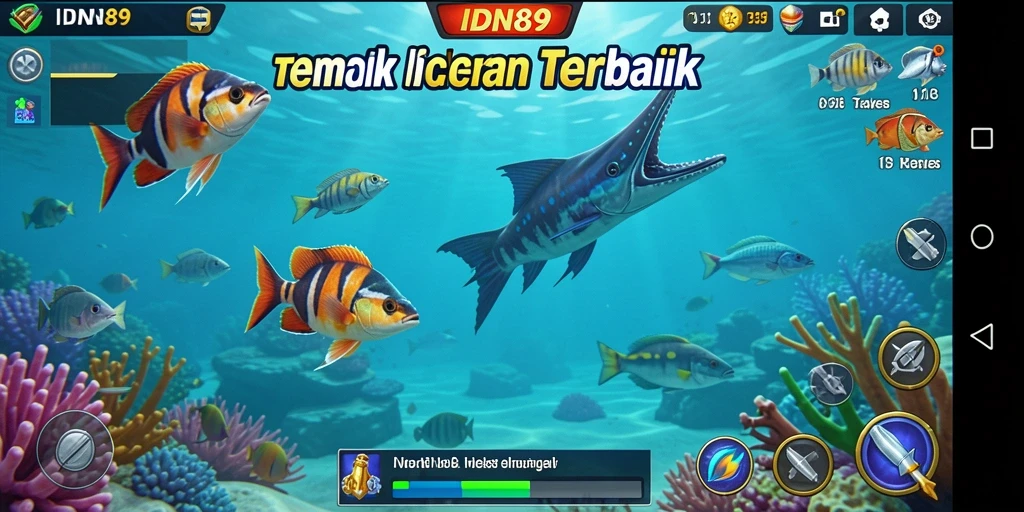 Gameplay seru menembak ikan di IDN89.
