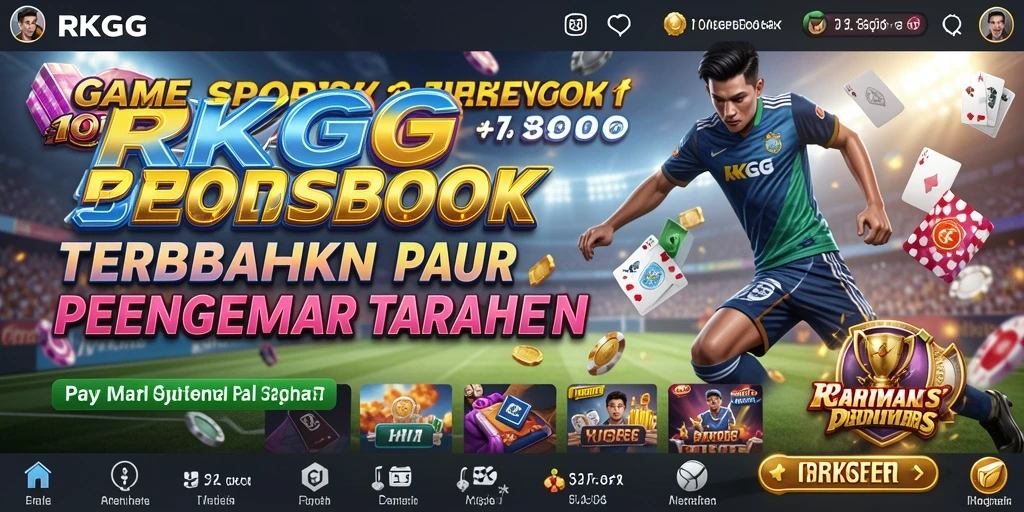 Screenshot gameplay RKGG menampilkan antarmuka taruhan yang menarik.