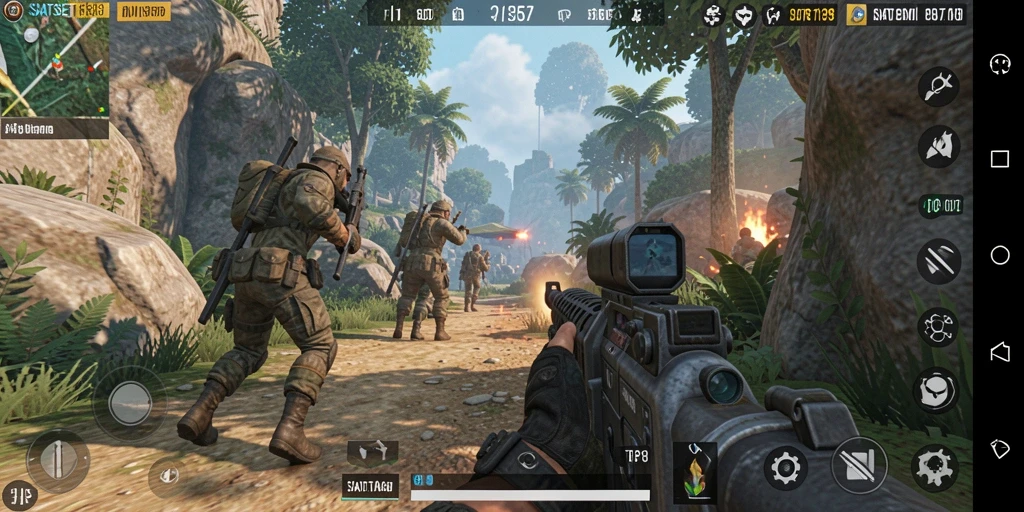 Screenshot utama SATSET138 menampilkan gameplay seru TPS.
