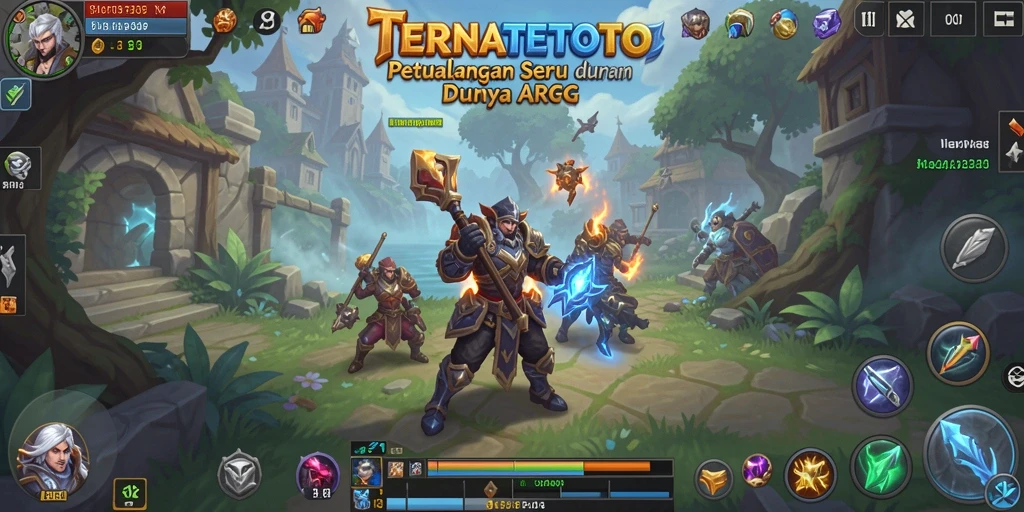 Tangkapan layar gameplay TERNATETOTO yang menampilkan aksi seru dalam pertarungan.