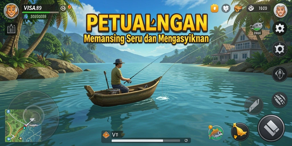 Tampilan gameplay VISA89 yang menantang dan menyenangkan.
